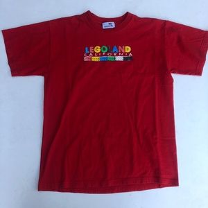 Vintage 90s Legoland California Red T-Shirt
